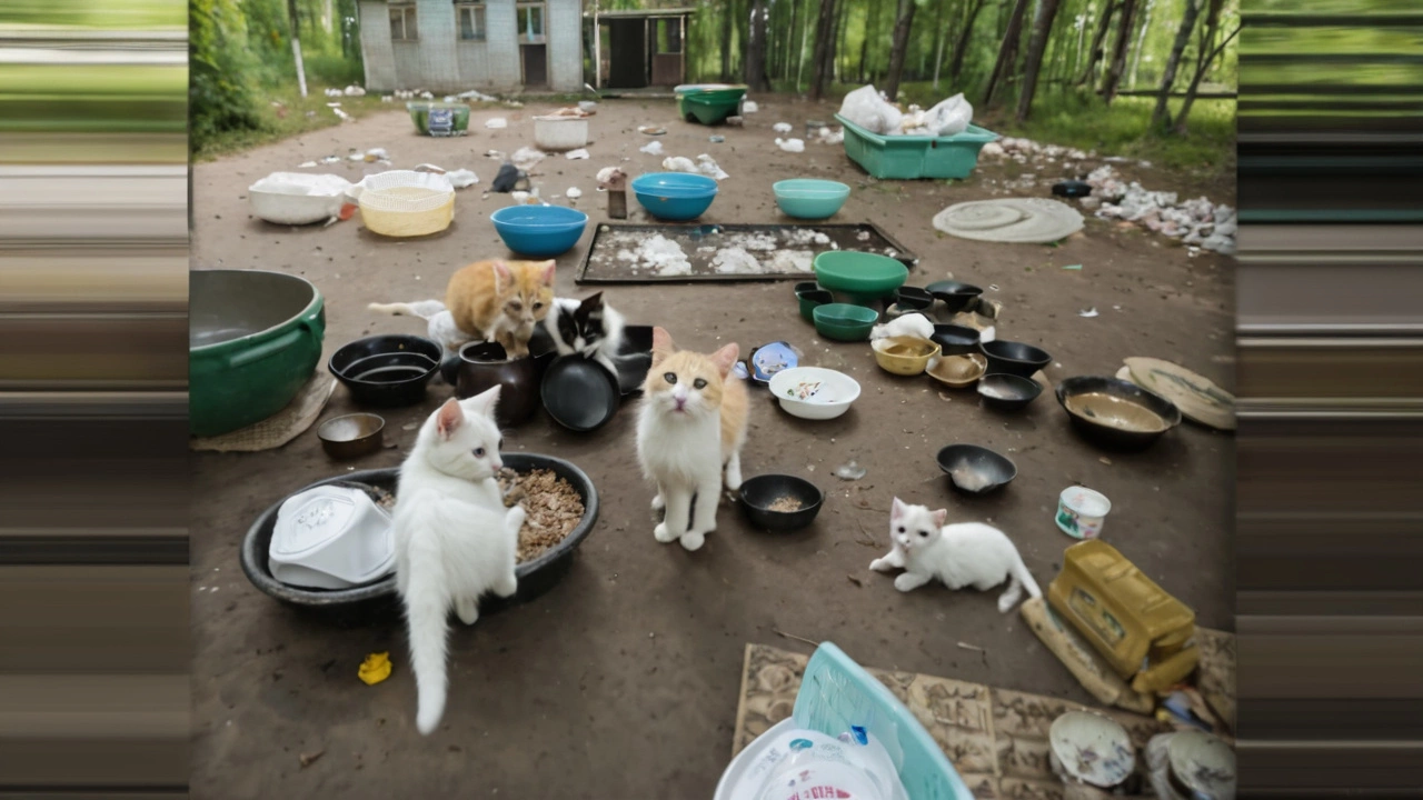 Несколько котят выжили в пожаре в приюте для животных Костромы: истории спасения